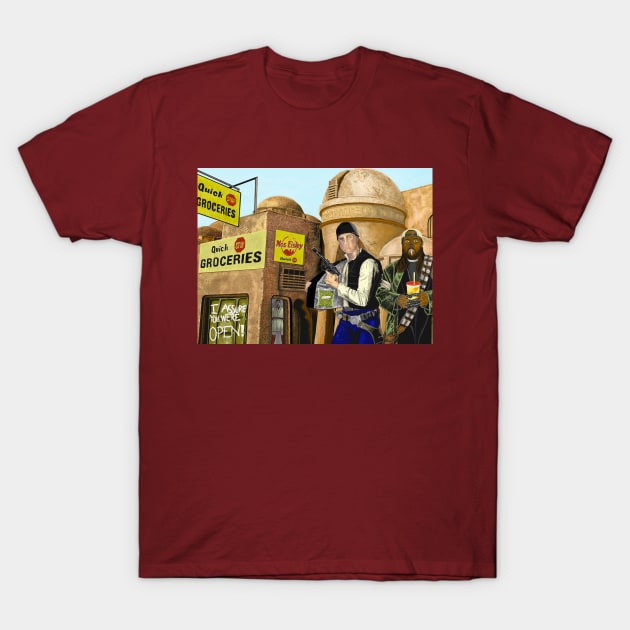 Jay Solo & Silent ChewBobcca T-Shirt by BludBros